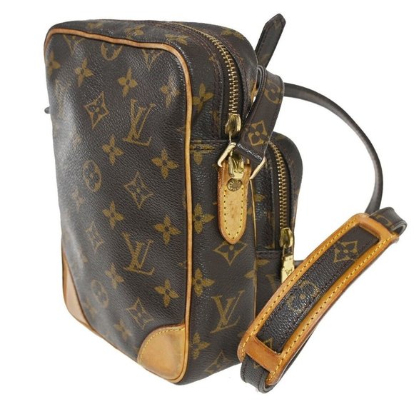 LOUIS VUITTON Amazon Crossbody Shoulder Bag Monogram Leather - Picture 15 of 16